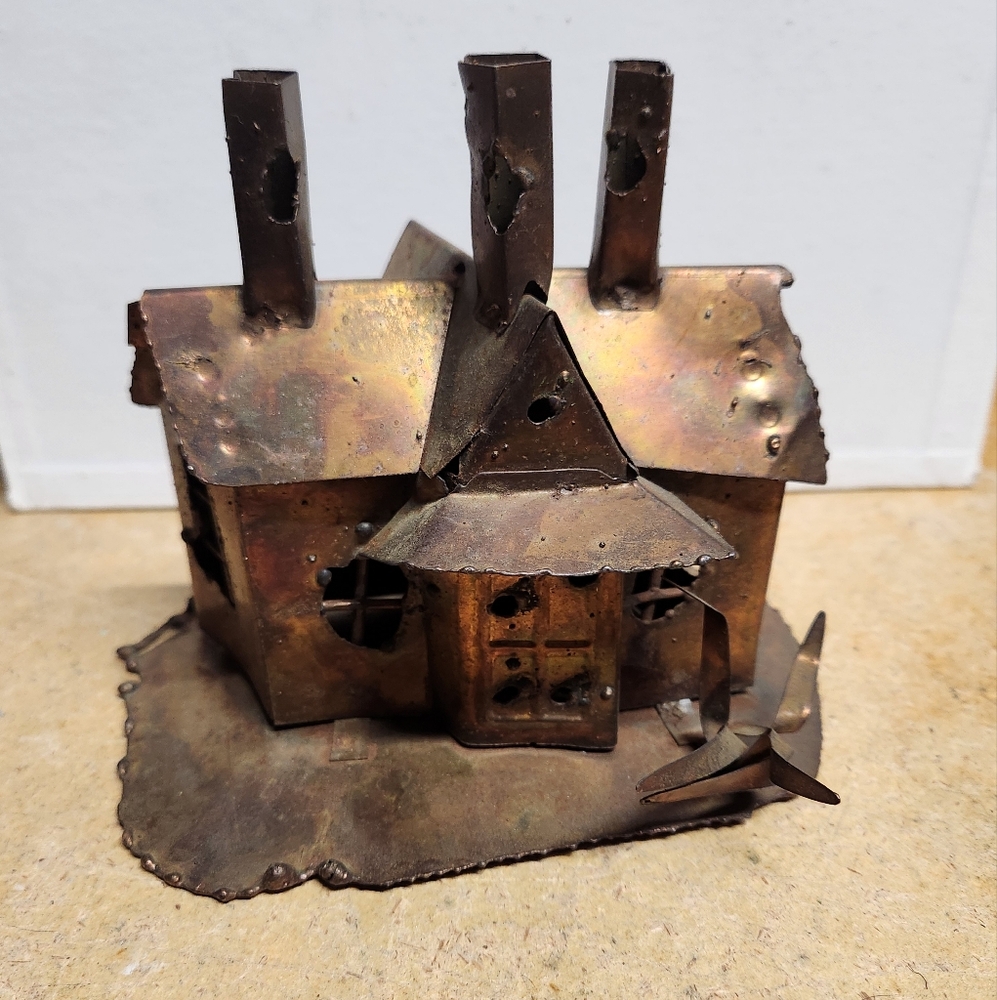 💥3for$15💥 Copper Abstract Art - House